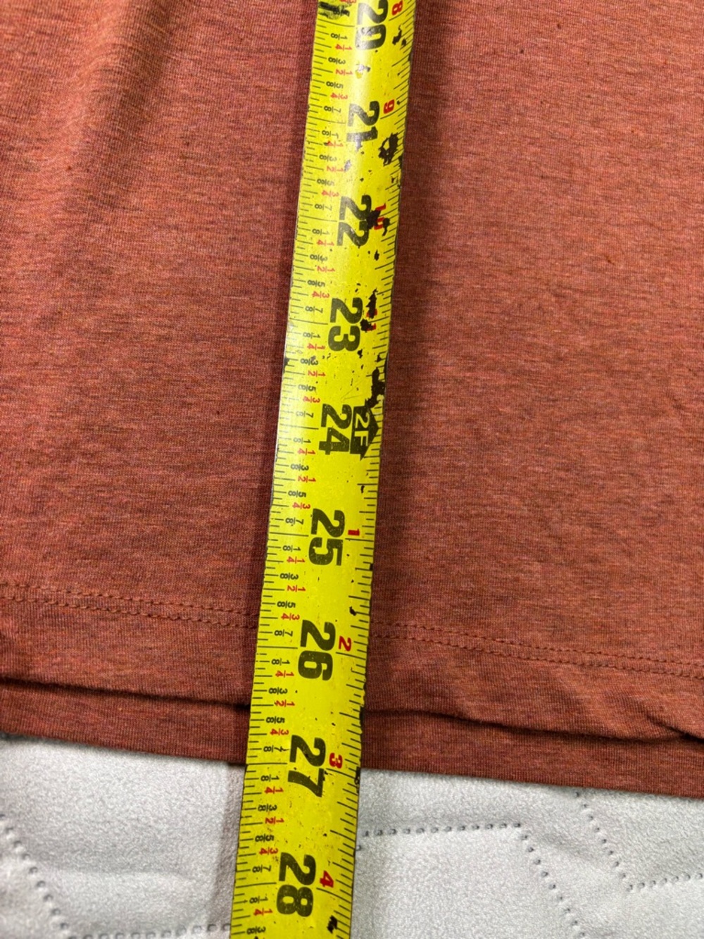 Free Planet Men's Rust Orange Crewneck Tee - Picture 8 of 11